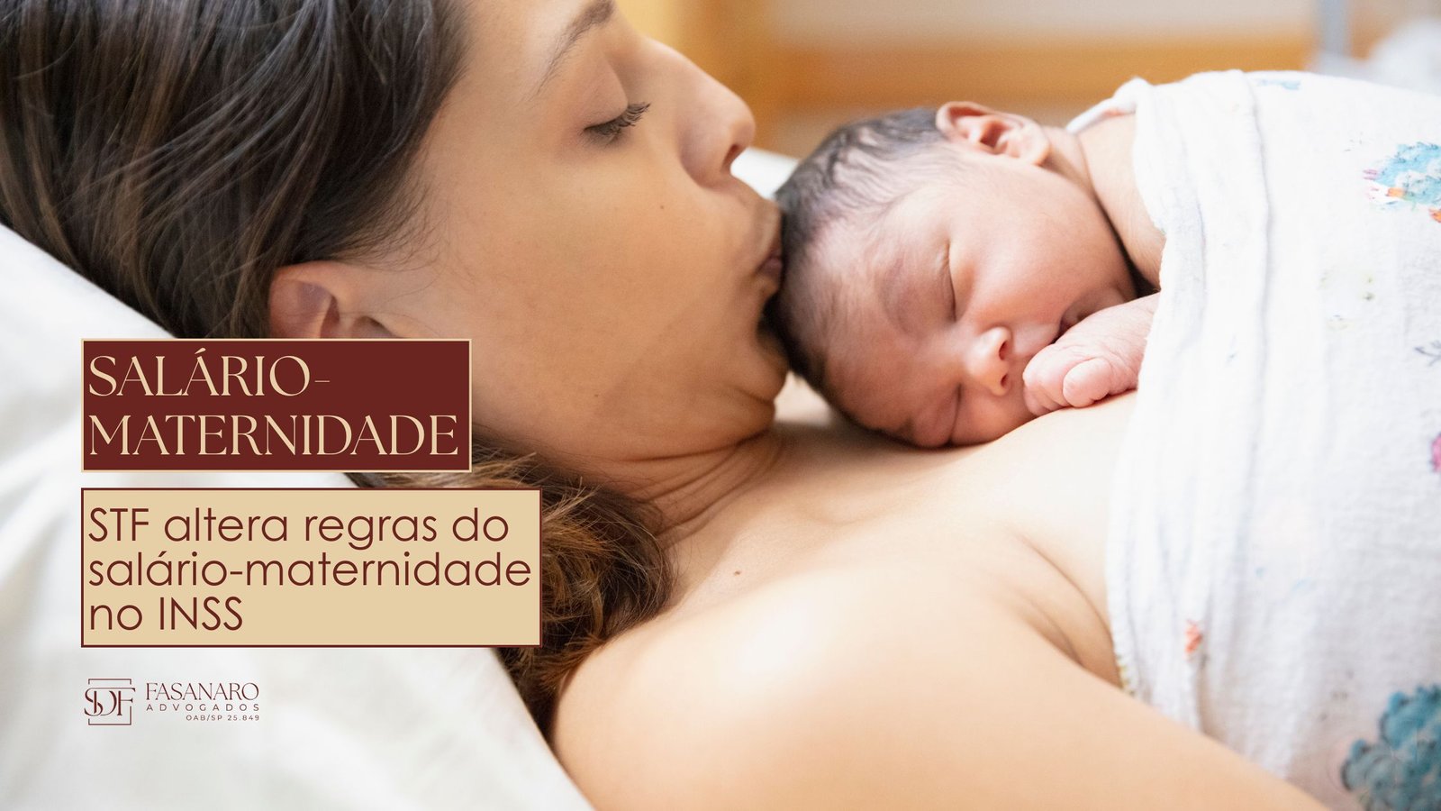 STF altera regras do salário-maternidade no INSS